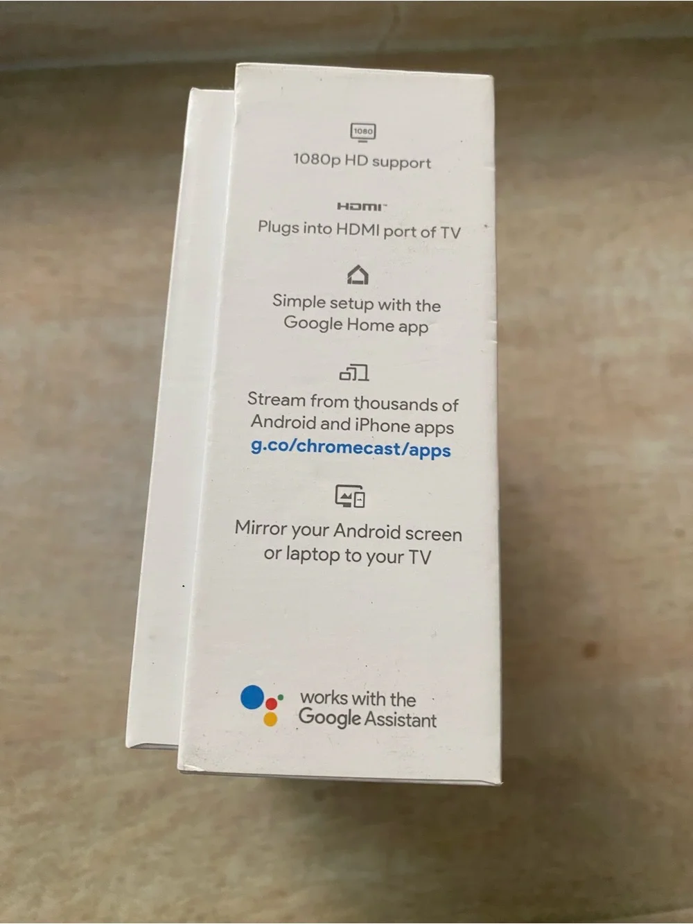 Google Chromecast Streaming Media Player - Black